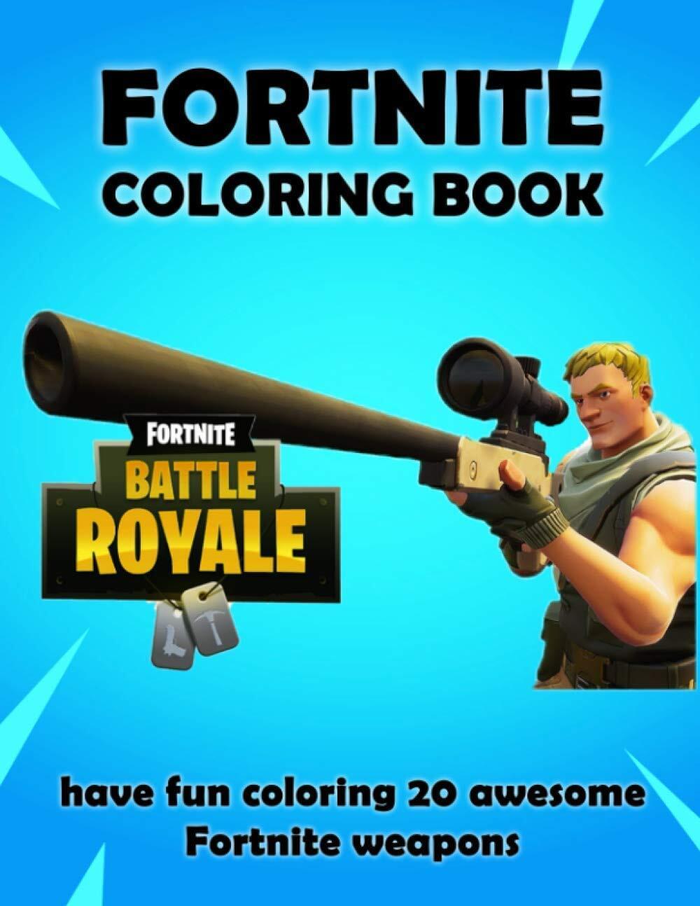 Fortnite Coloring Book - 20 Coloring Pages
